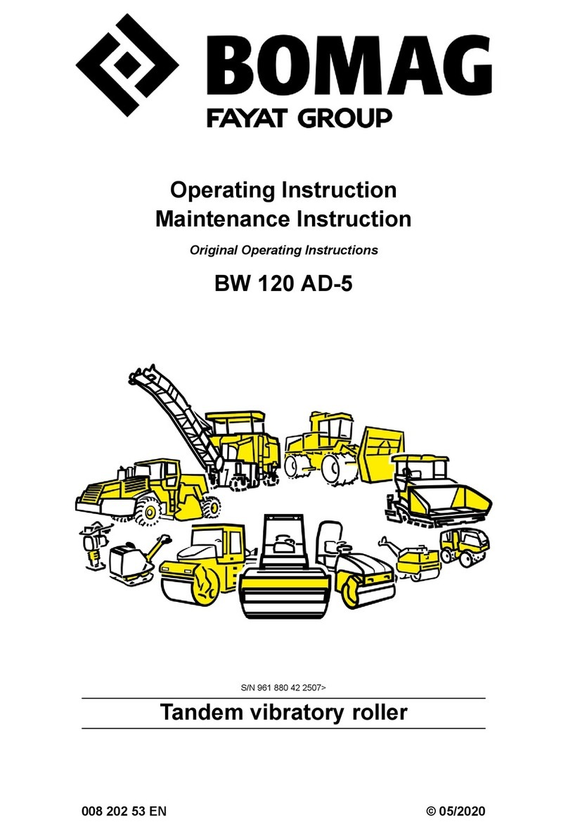 Fayat BOMAG BW 120 AD-5 Operating	 instruction