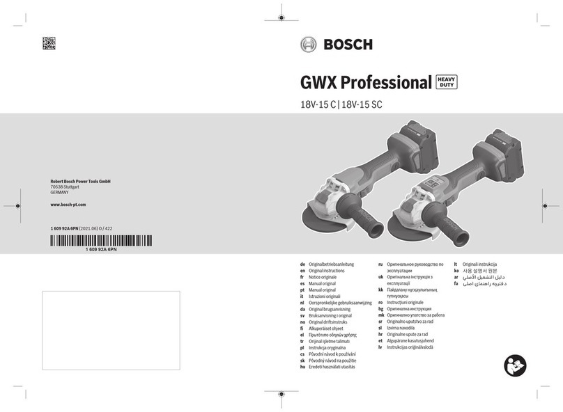 Bosch Professional GWX 18V-15 SC Original instructions