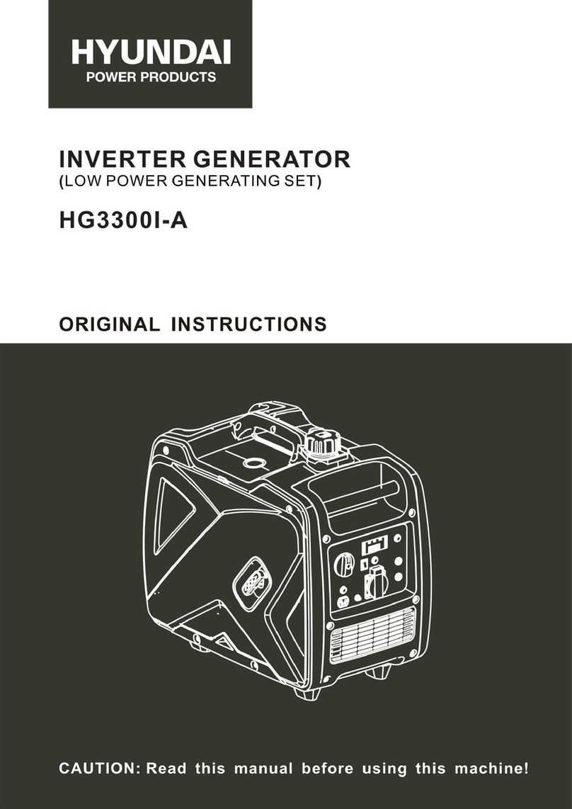 Hyundai HG3300I-A Original instructions