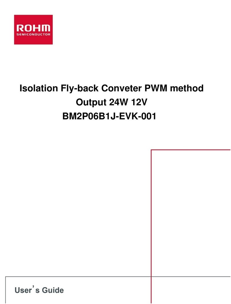 Rohm BM2P06B1J-EVK-001 manual