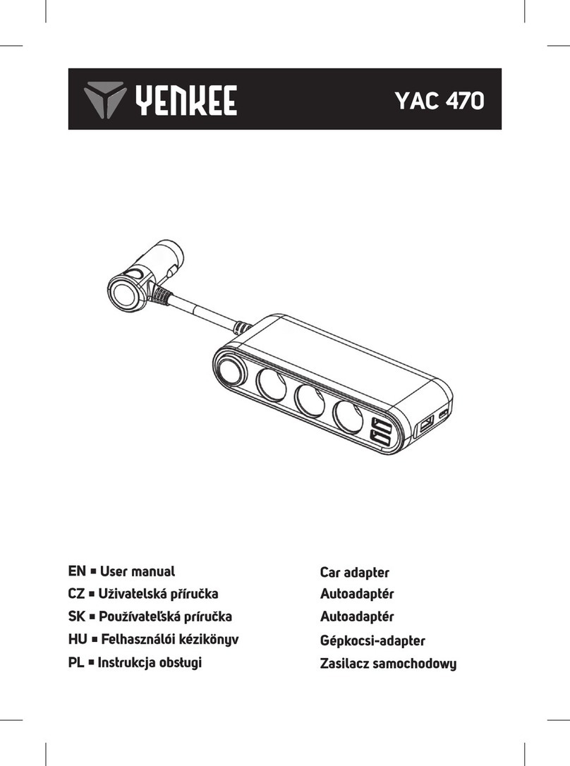 Yenkee YAC 470 user manual