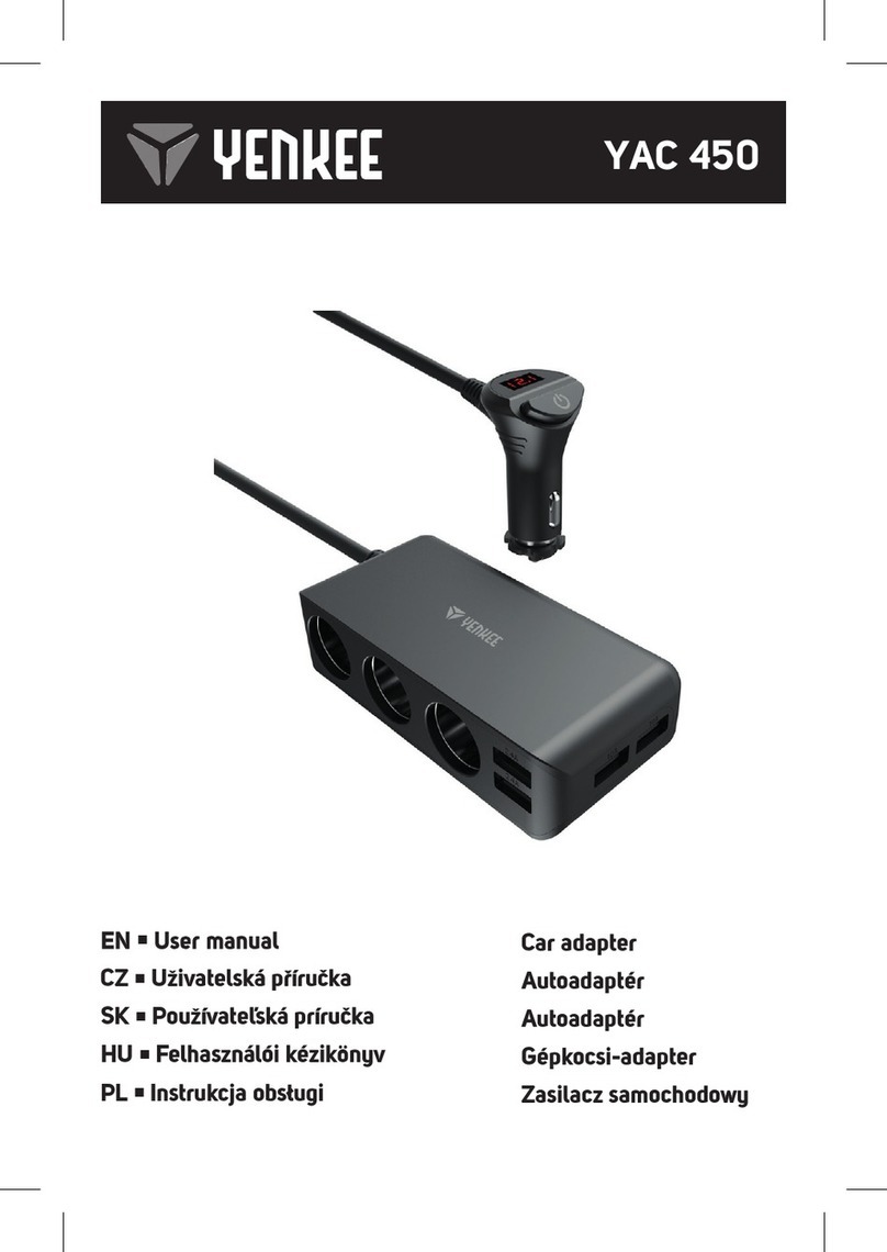 Yenkee YAC 450 user manual