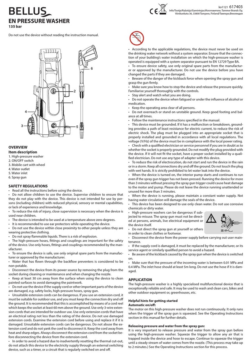Bellus 617403 manual