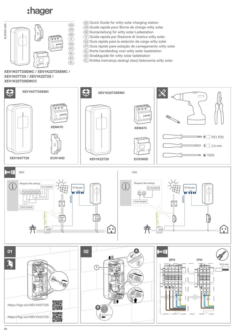 hager XEV1K07T2SEMC User manual