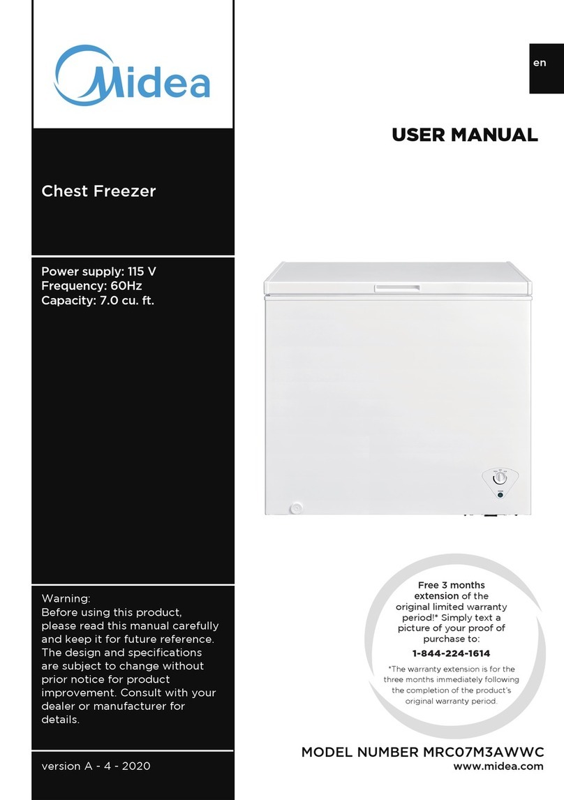 Midea MRC07M3AWWC User manual