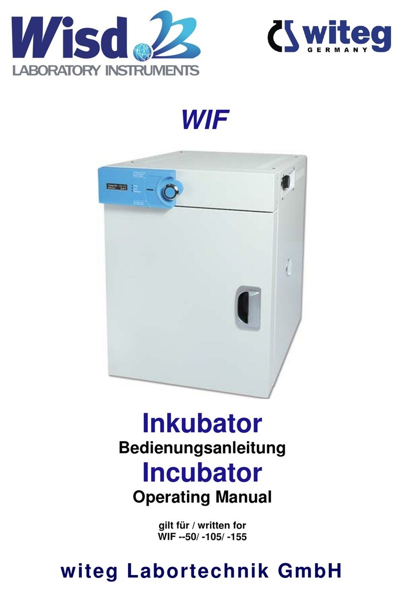Witeg Wisd WIF Series operating manual