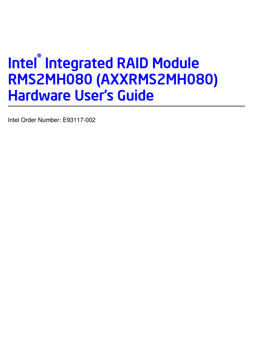 Intel RMS2MH080 Installation manual