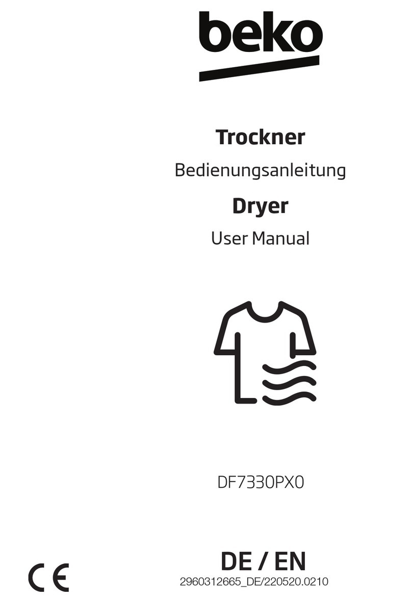 Beko DF7330PX0 User manual