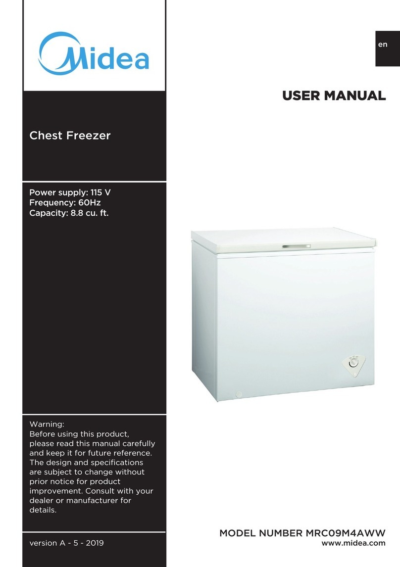 Midea MRC09M4AWW user manual