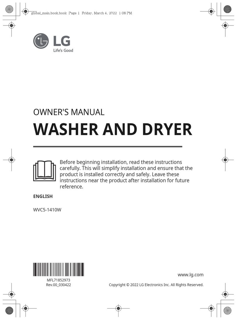 LG WVC5-1410W User manual
