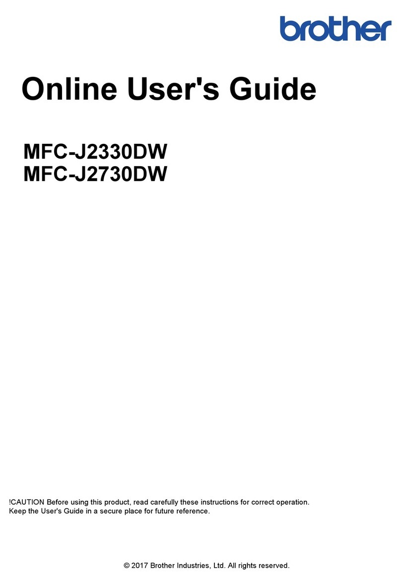 Brother MFC-J2330DW Technical manual