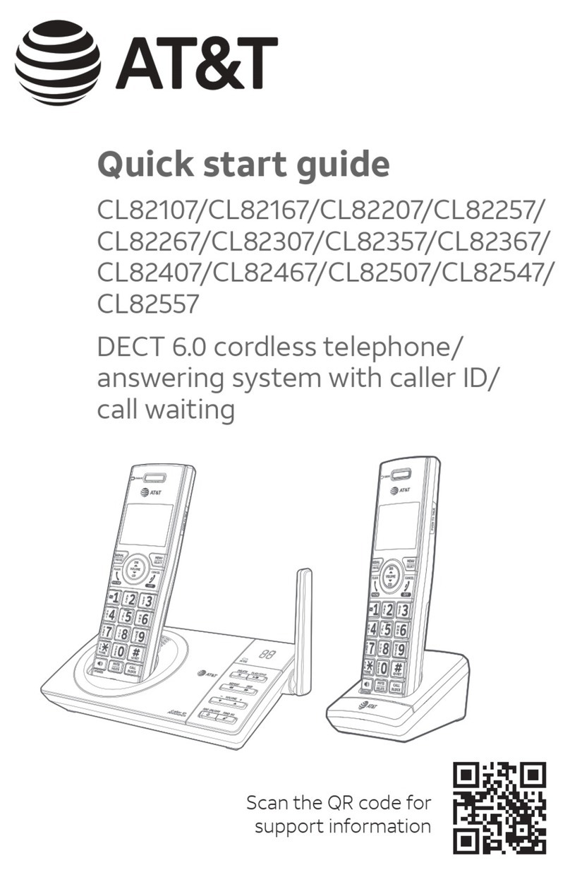 AT&T CL82167 User manual AT&T CL82167 User manual