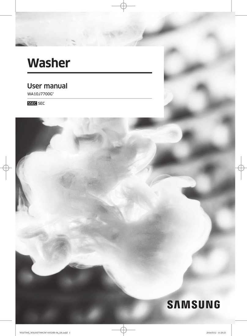 Samsung WA10J7700G Series user manual