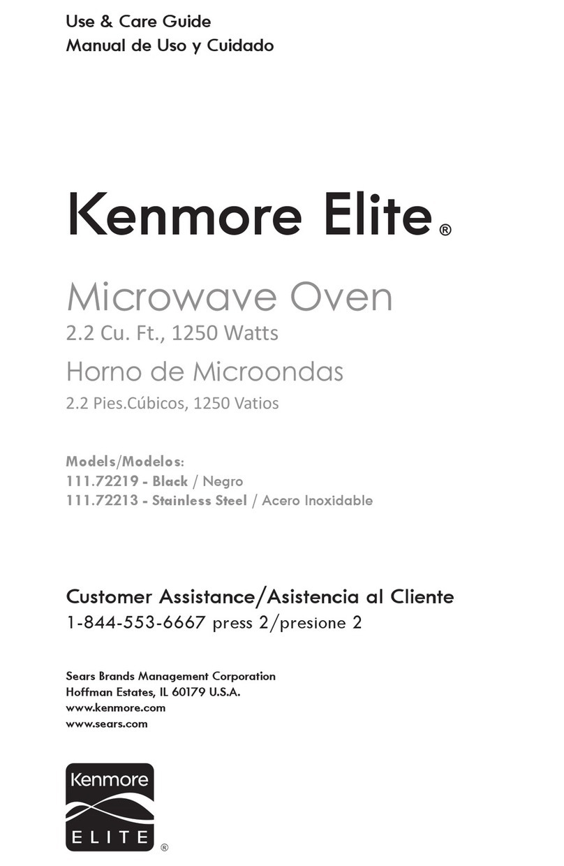 Kenmore Elite 111.72219 Use & care guide
