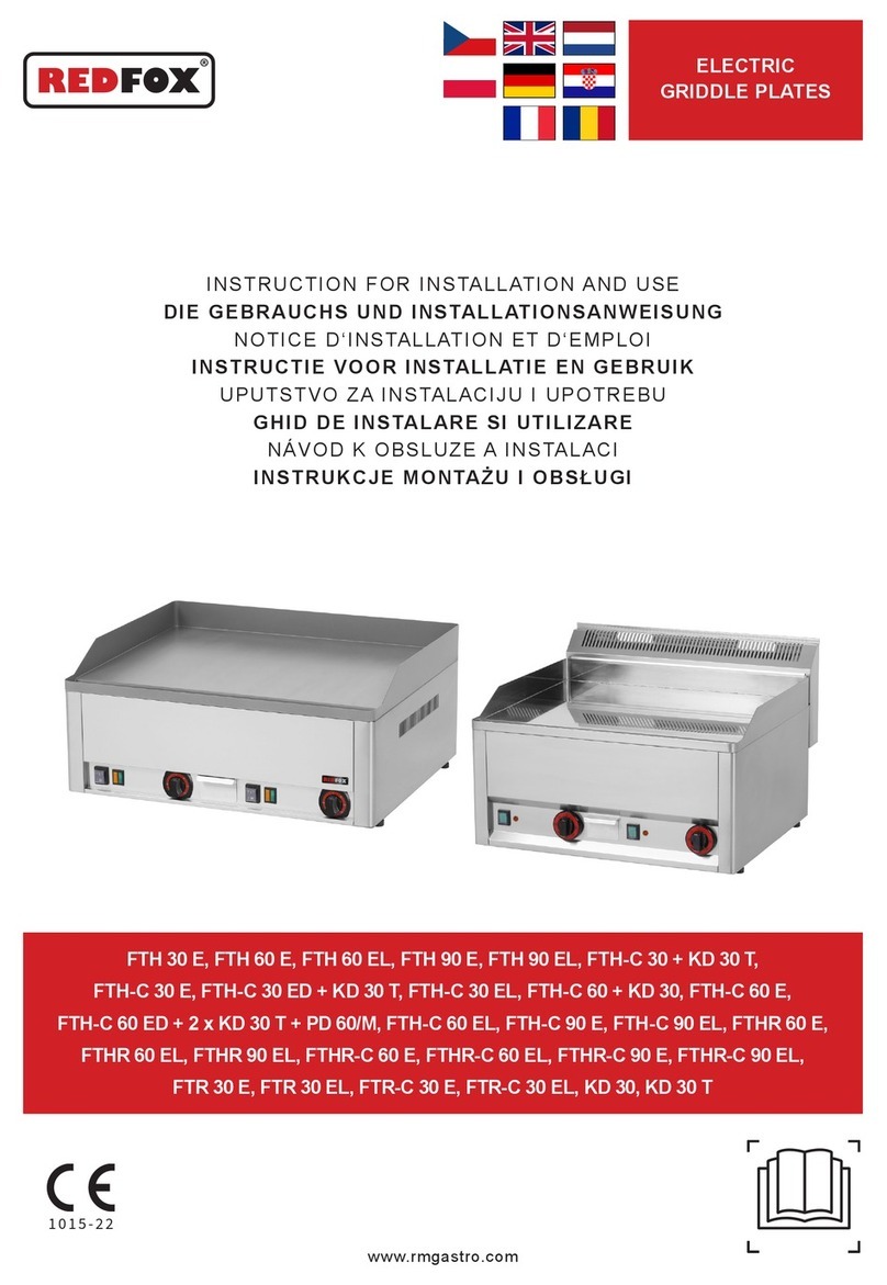 Redfox FTH 30 E User manual