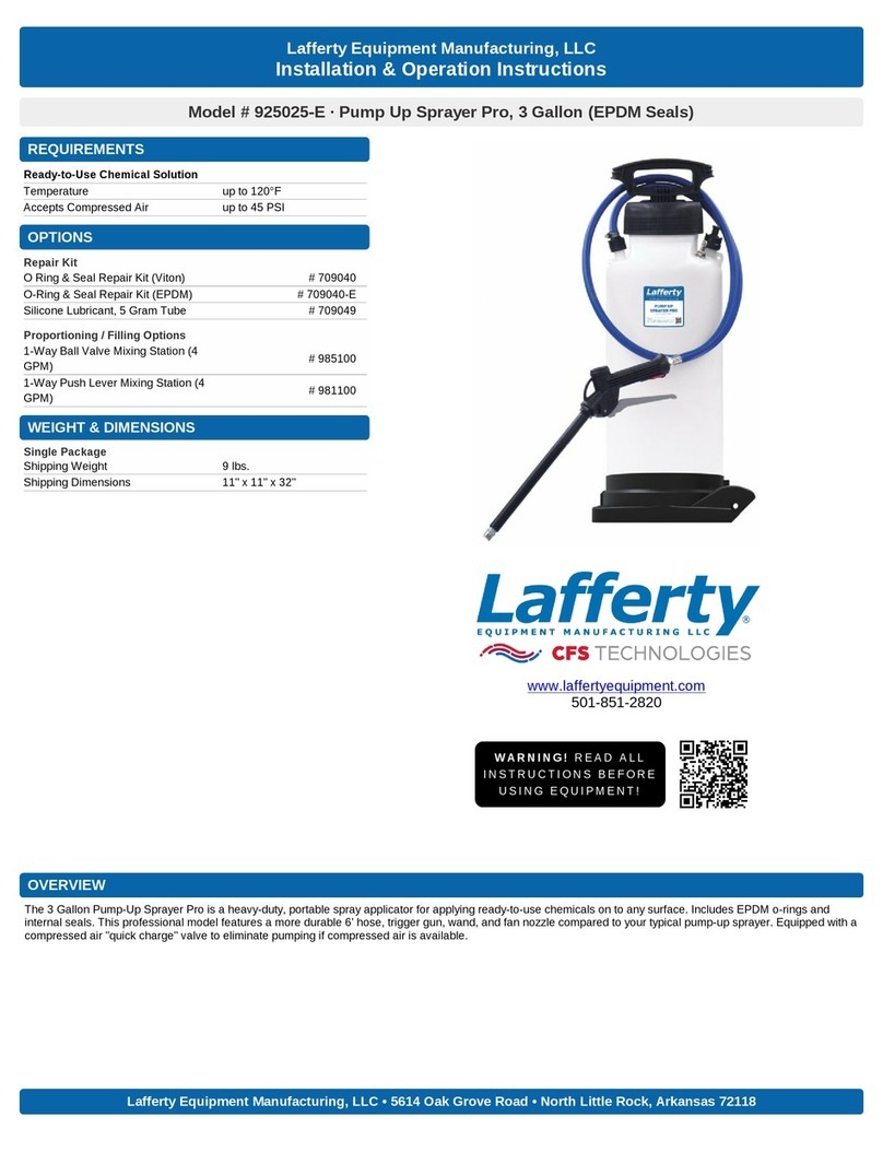 Lafferty 925025-E Installation instructions