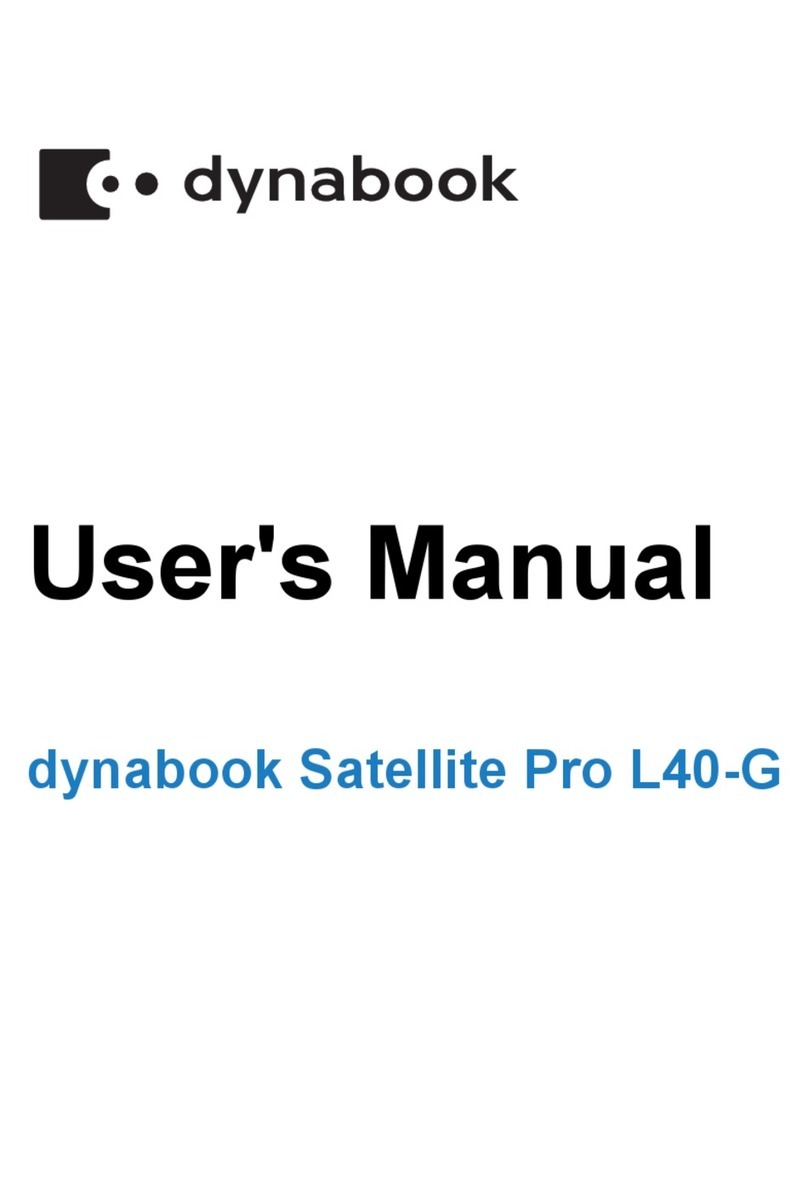 dynabook Satellite Pro L40-G User manual