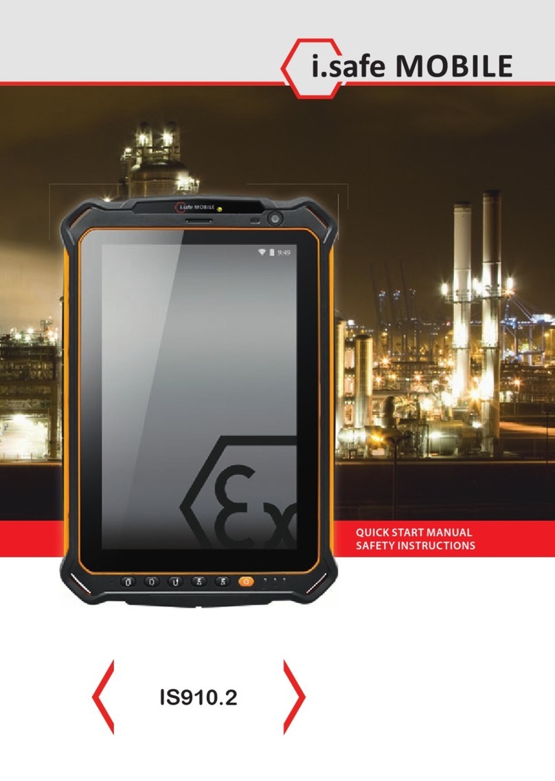 ISAFE MOBILE IS910.2 Instruction manual ISAFE MOBILE IS910.2 Instruction manual