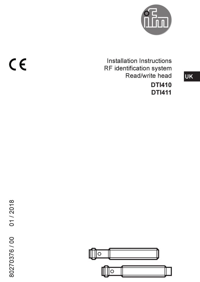 IFM DTI410 installation instructions