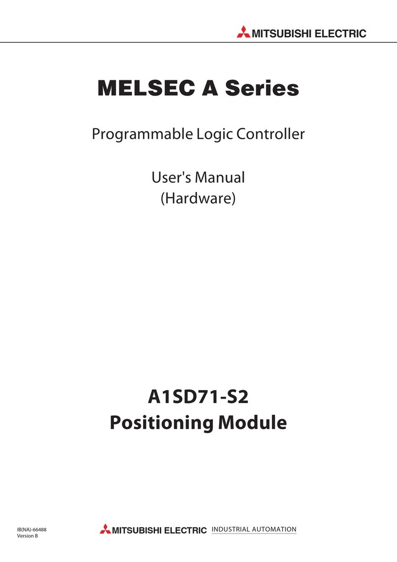 Mitsubishi Electric MELSEC A1SD71-S2 user manual