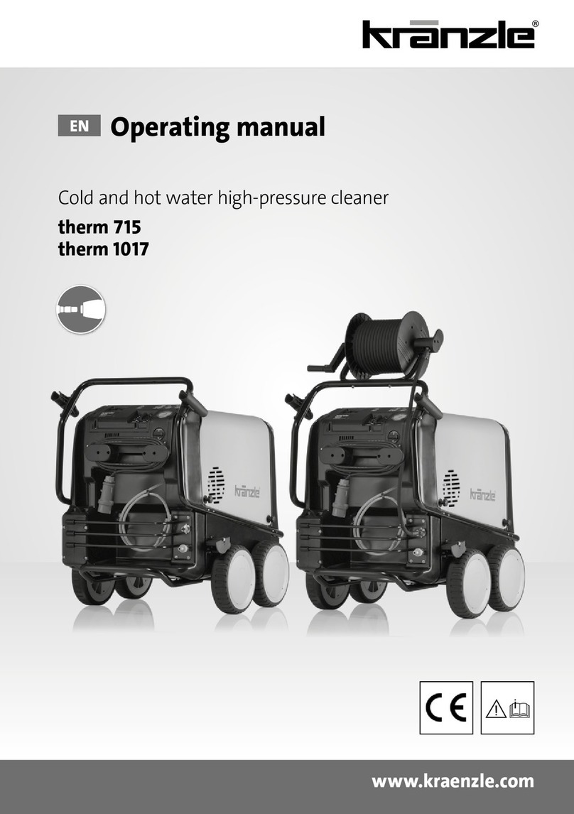 Kränzle therm 715 operating manual