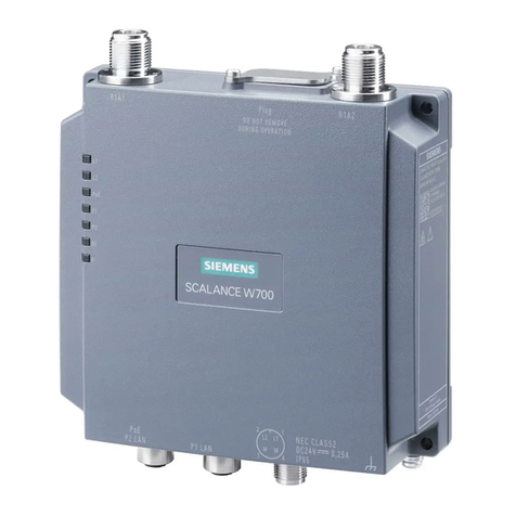 Siemens SIMATIC NET SCALANCE W778-1 User manual