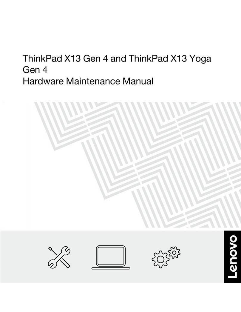 Lenovo ThinkPad X13 Yoga Gen 4 Owner's manual
