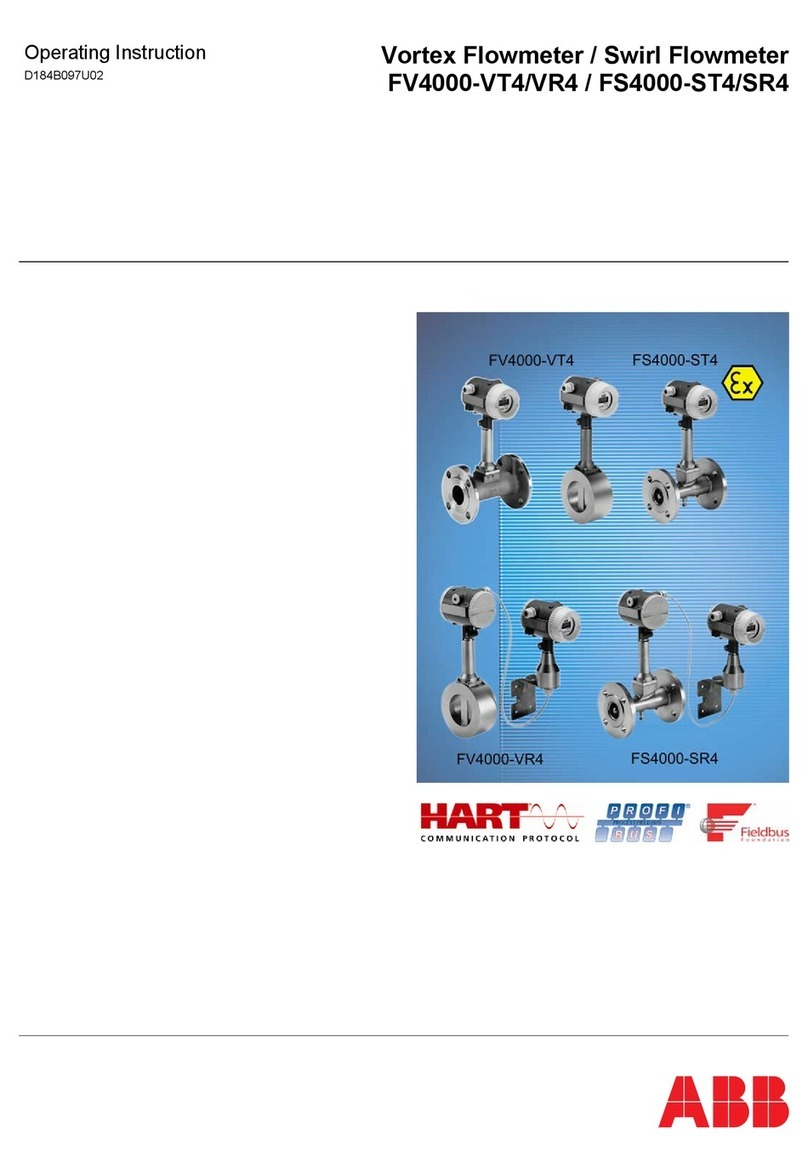 ABB FV4000-VT4 User manual