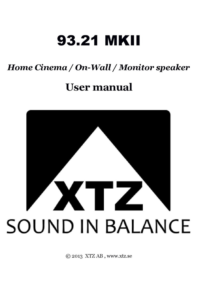 XTZ 93.21 MKII User manual