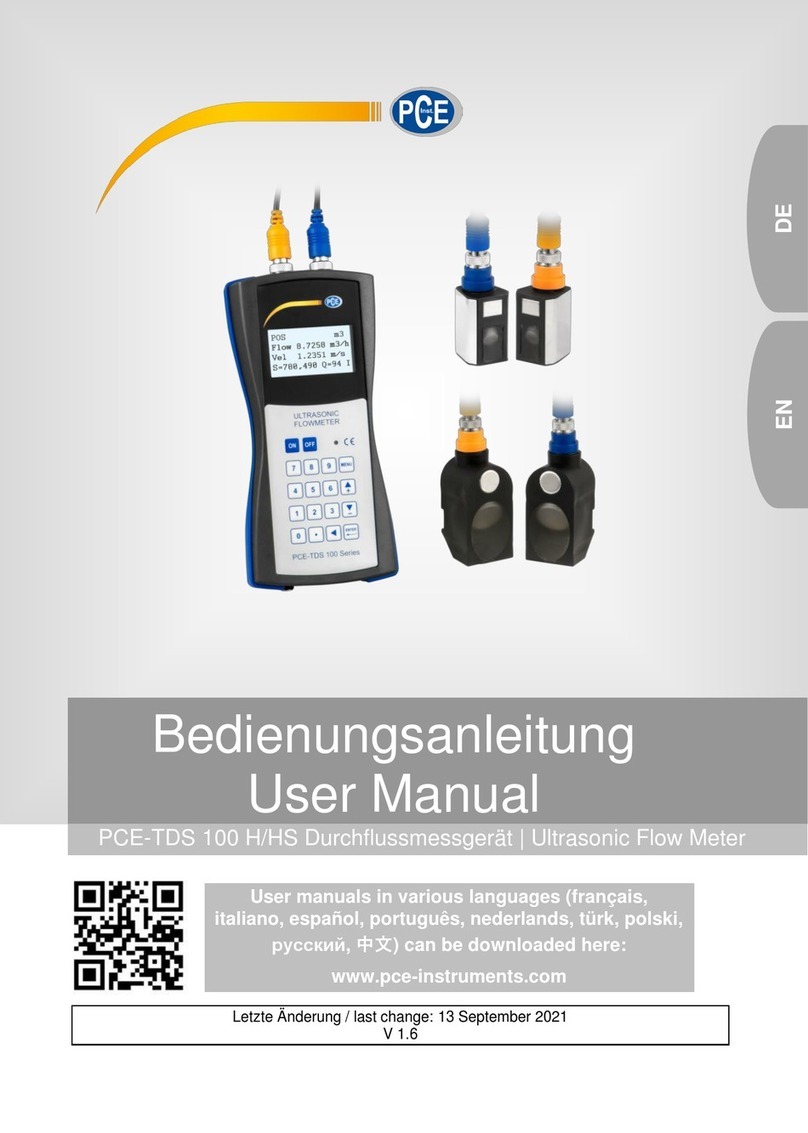 PCE Instruments PCE-TDS 100 HS user manual PCE Instruments PCE-TDS 100 HS user manual