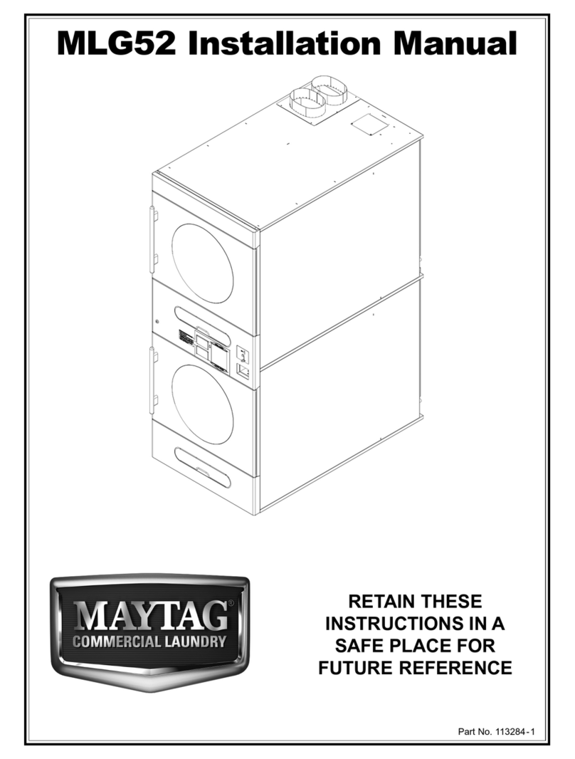 Maytag MLG52 User manual