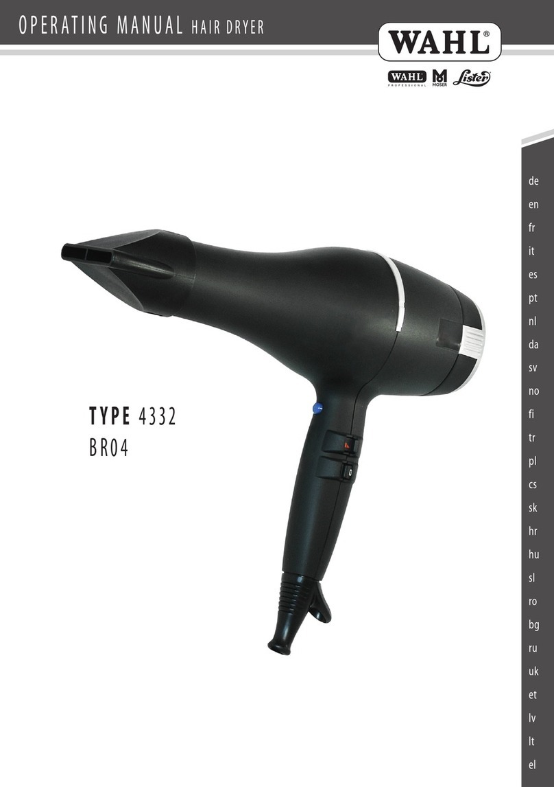 Wahl 4332 User manual