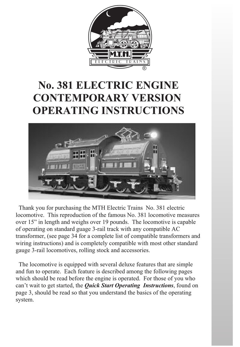 MTHTrains 381 User manual