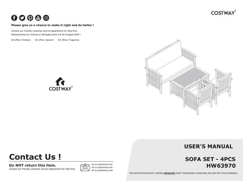Costway HW63970 user manual