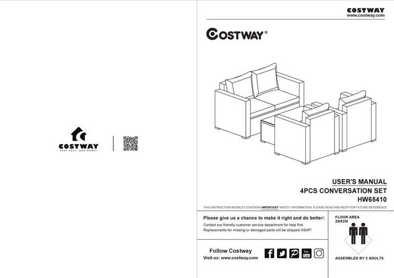 Costway HW65410 user manual
