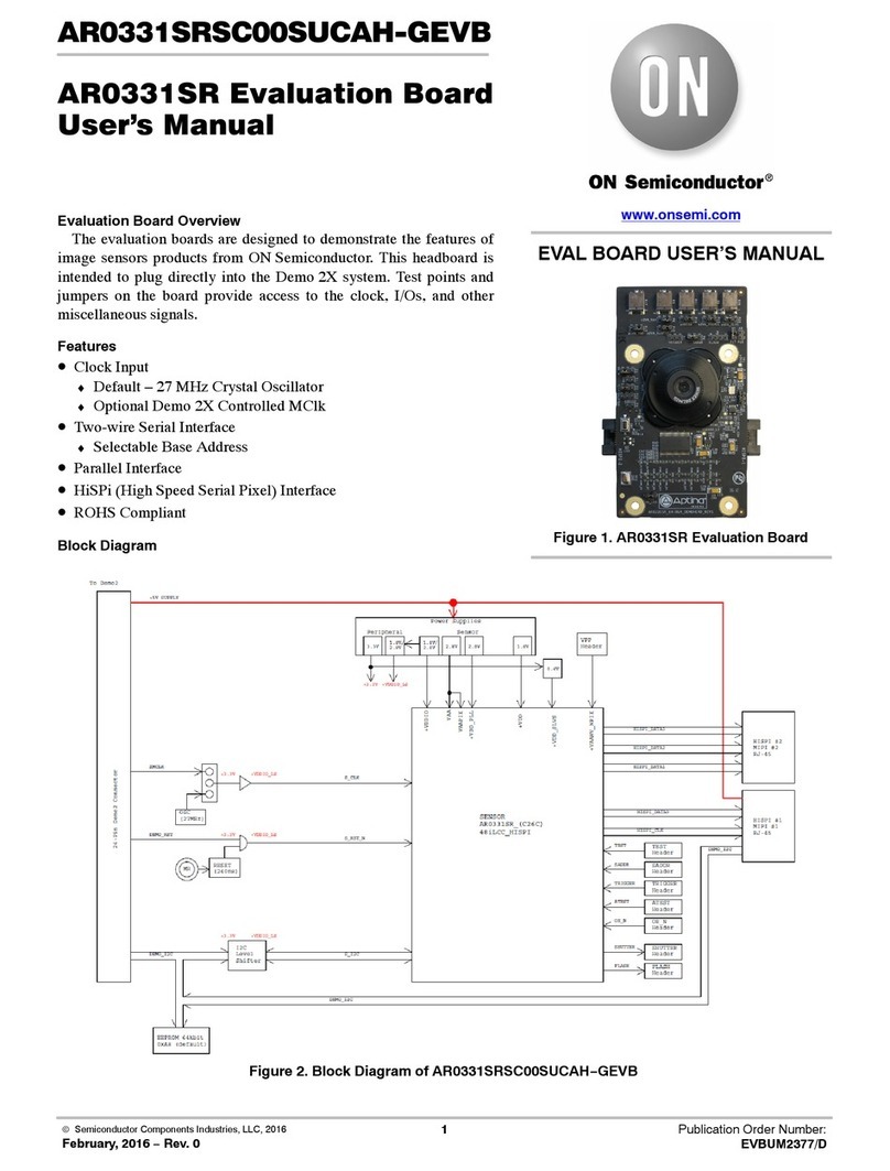 ON Semiconductor AR0331SRSC00SUCAH-GEVB User manual