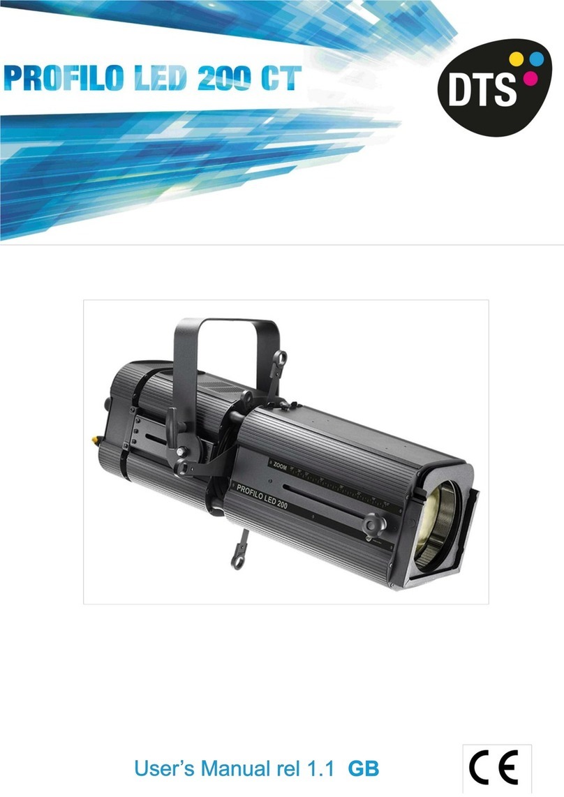 DTS PROFLO LED 200 CT User manual