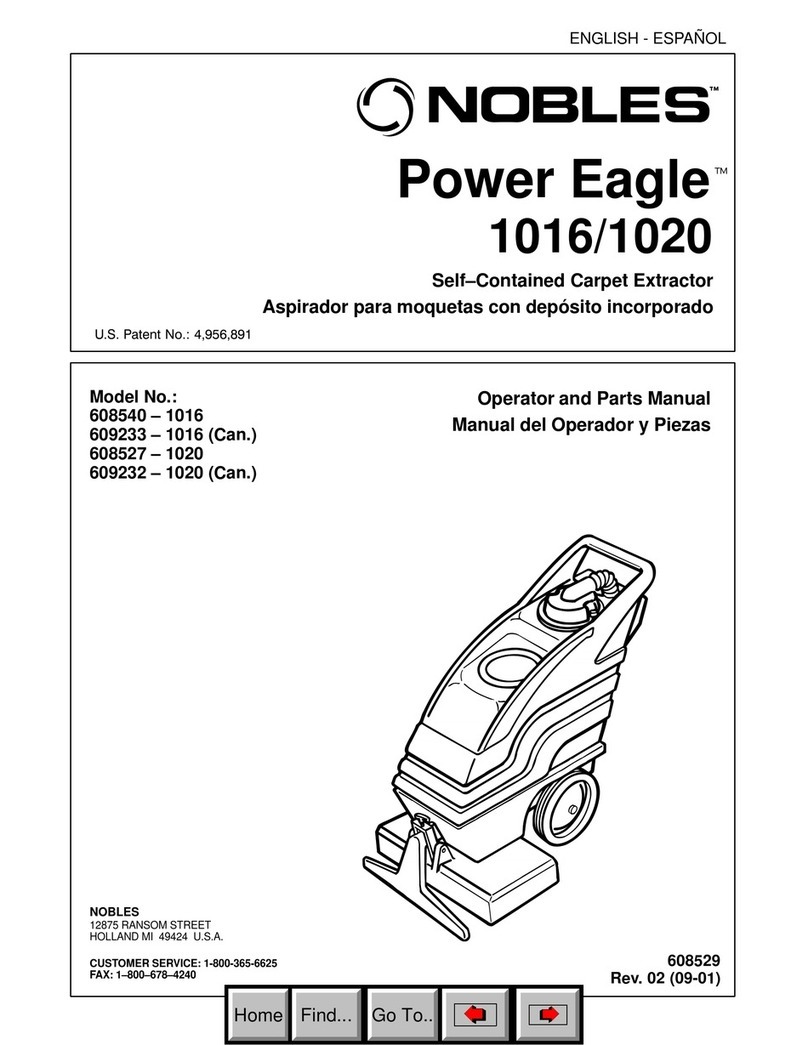 Nobles 608540-1016 Product manual