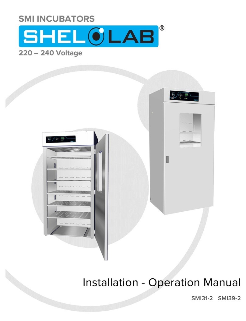 Shel lab SMI31-2 Installation & operation manual