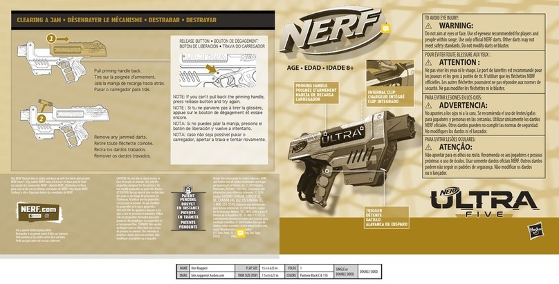 Hasbro NERF ULTRA quick start guide