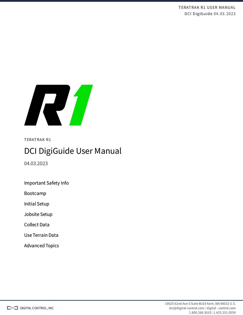Digital Control TERATRAK R1 user manual