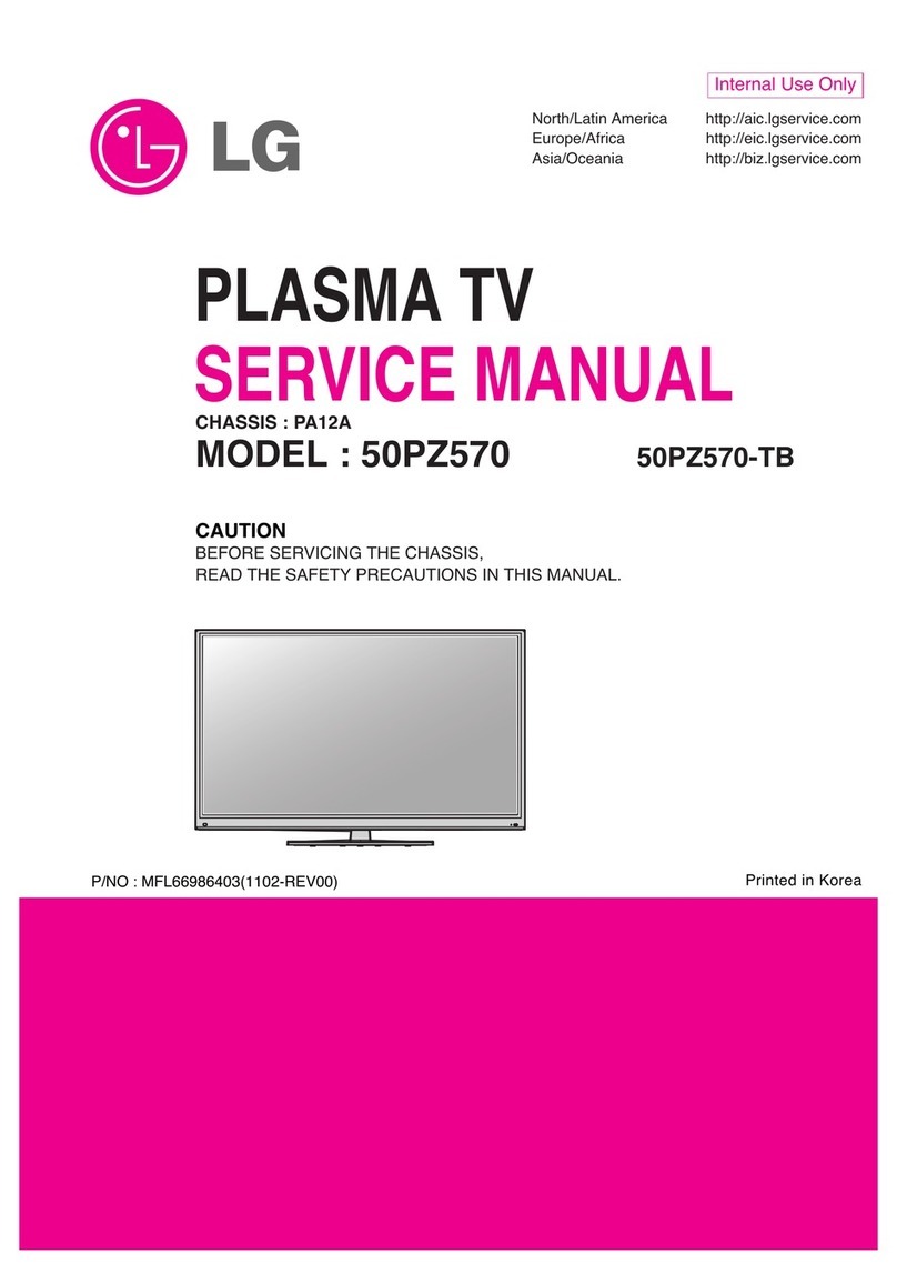 LG 50PZ570 User manual
