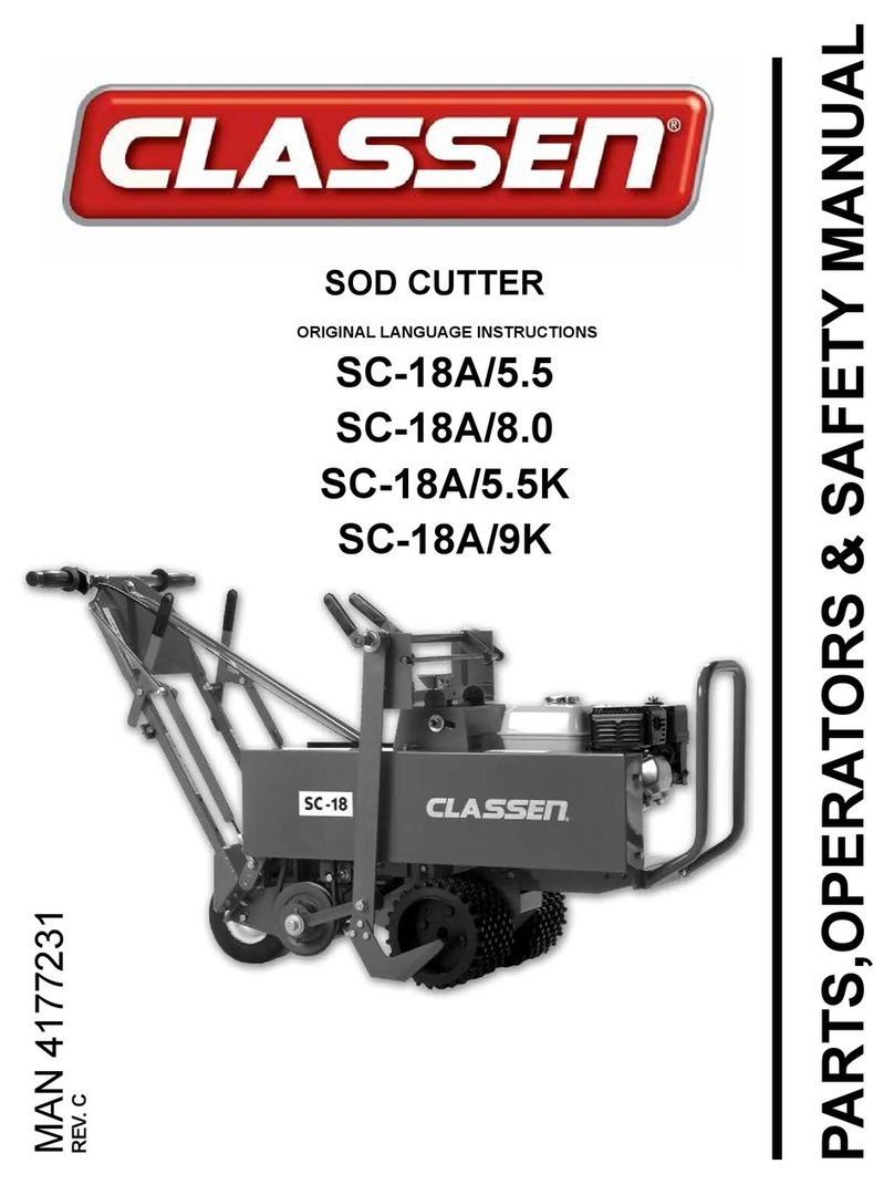 Classen SC-18A/5.5 manual