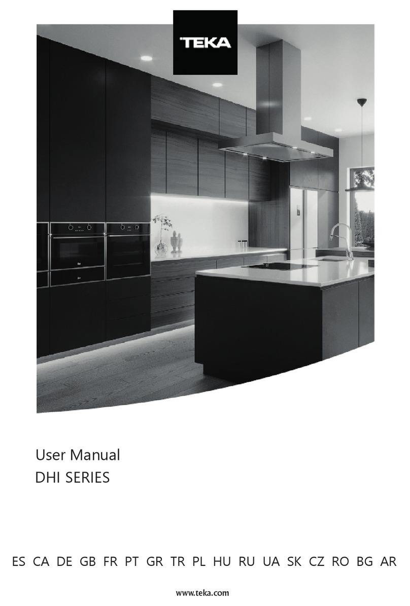 Teka DHI Series User manual