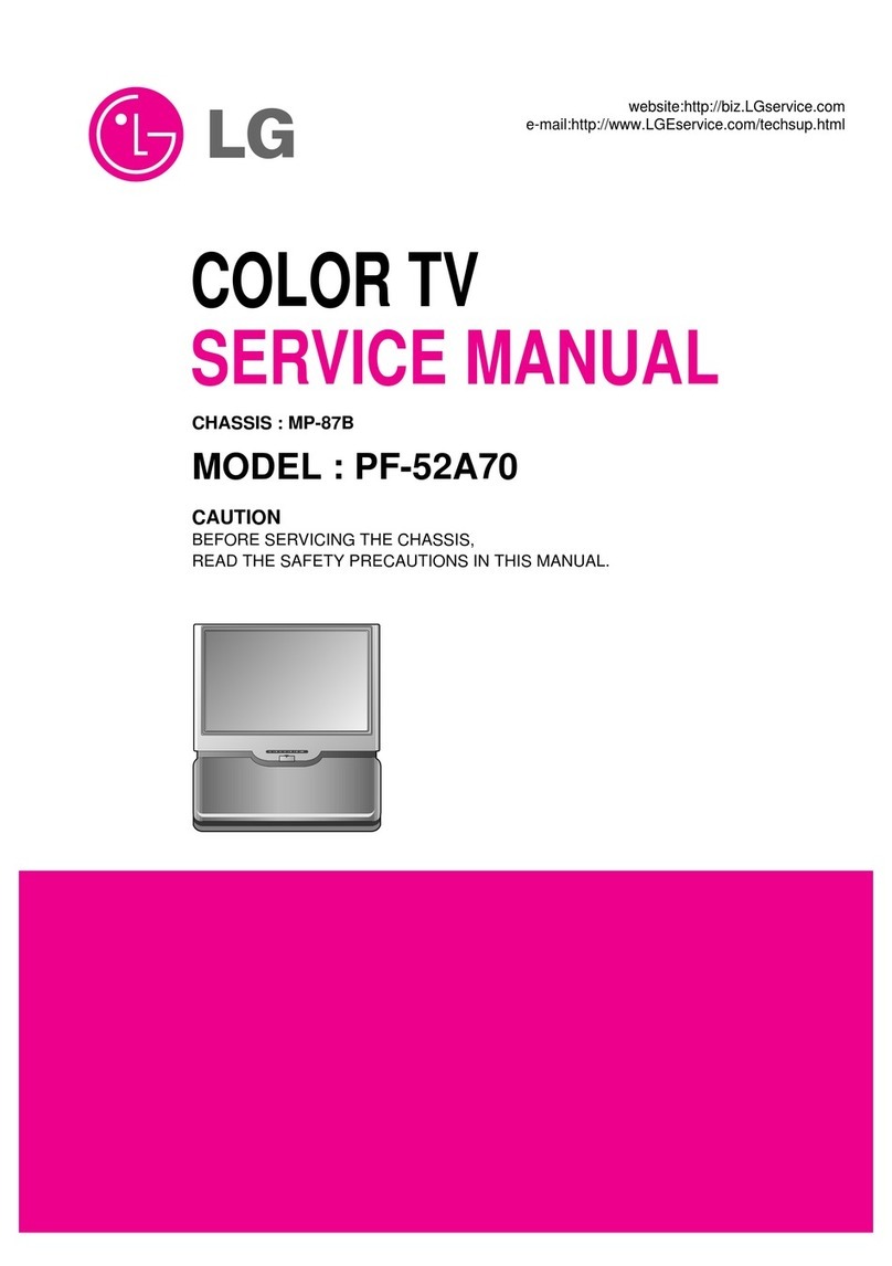 LG PF-52A70 User manual