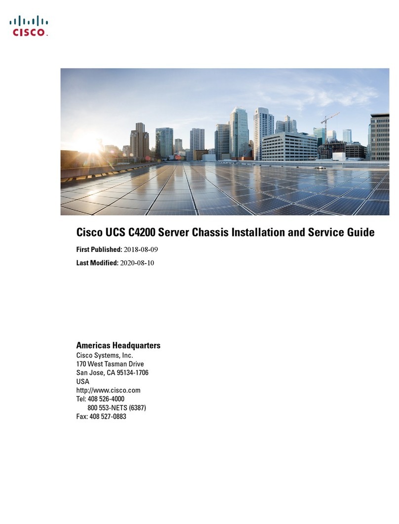 Cisco UCS C4200 Installation and service guide