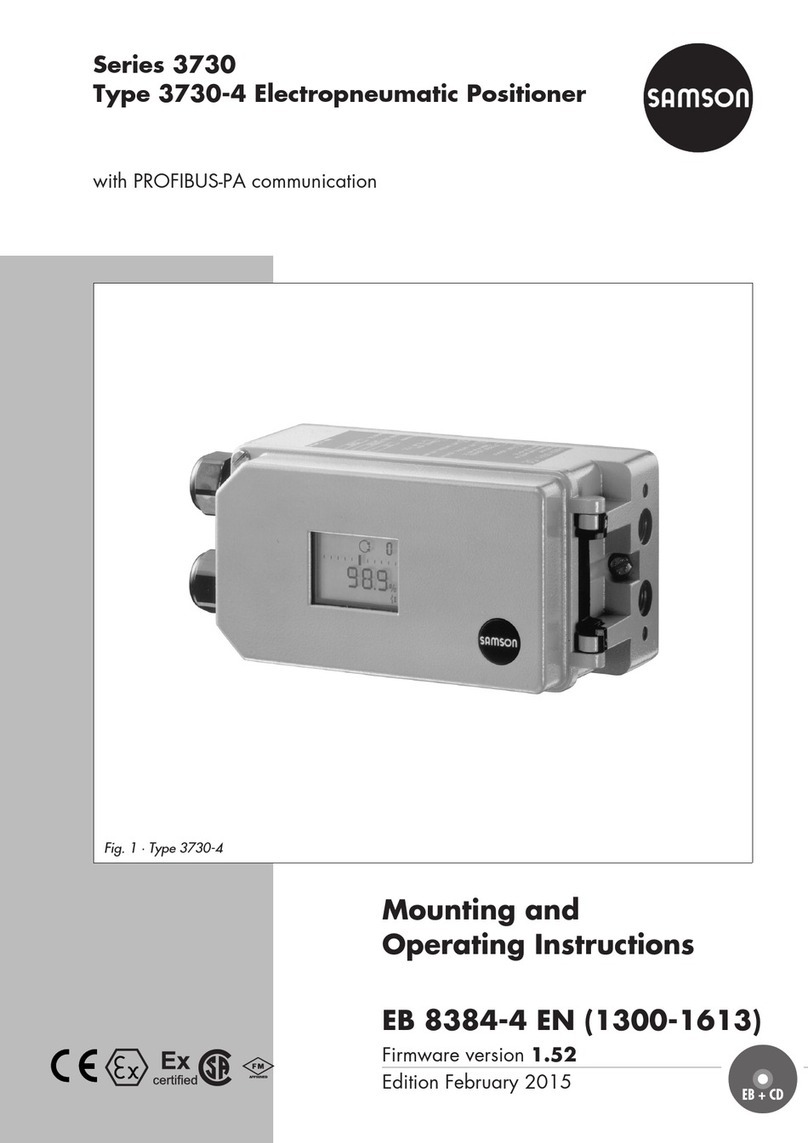 Samson 3730 Series Service manual