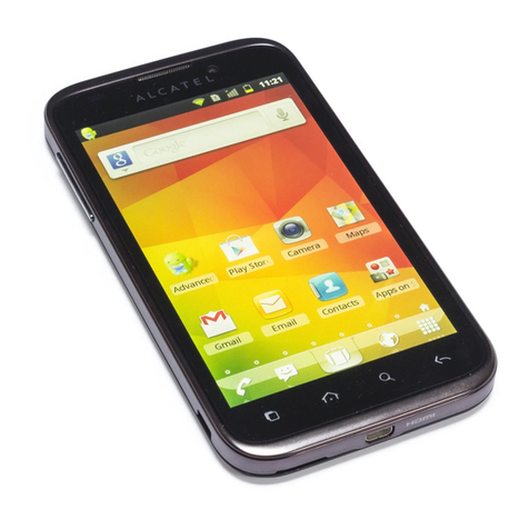 Alcatel one touch 995 User manual
