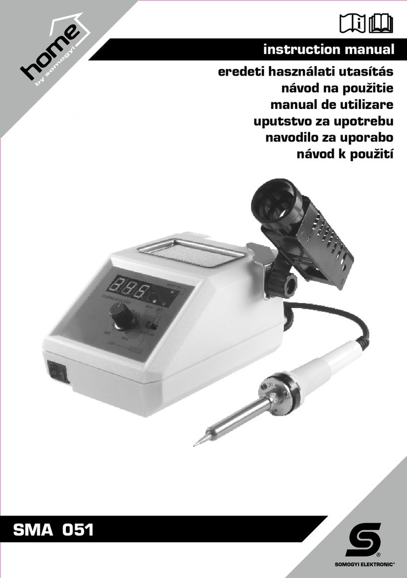 Somogyi Elektronic SMA 051 instruction manual