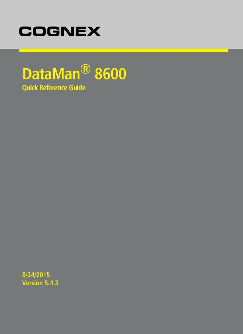 Cognex DataMan 8600 Series Quick reference guide